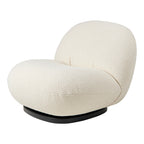 Fauteuil lounge moderne français entièrement tapissé avec forme de nuage flottant de faible hauteur pour salon