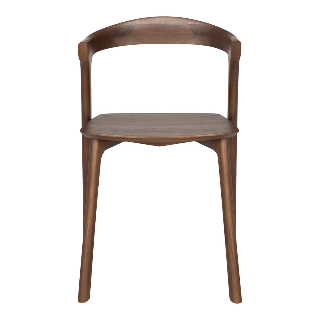 Chaise de salle à manger scandinave en chêne massif, aspect léger, avec coussin optionnel pour la salle à manger