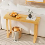 Console moderne en bois massif pour l'entrée ou le couloir