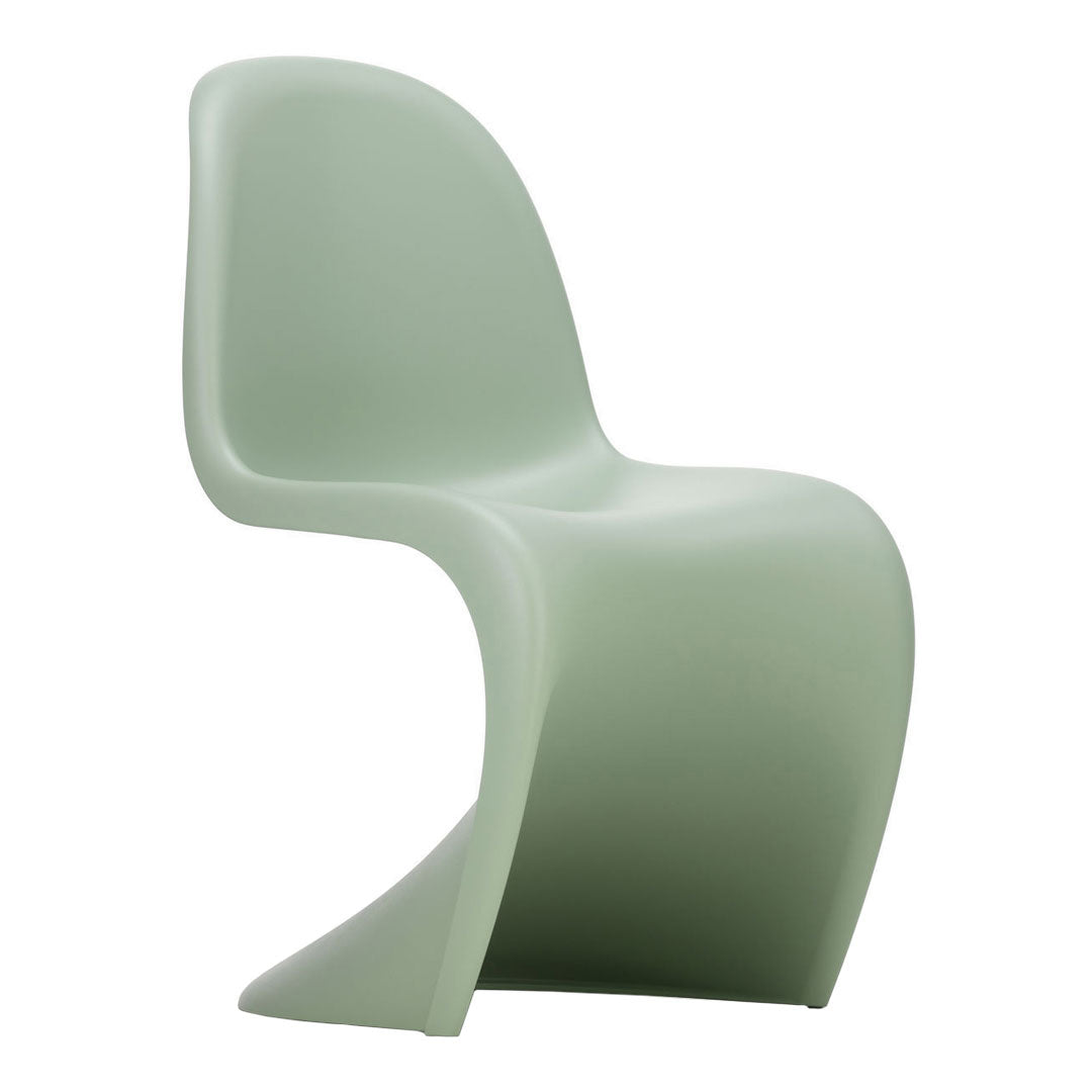 Chaise latérale en plastique emblématique avec design monobloc en porte-à-faux pour salle à manger ou extérieur