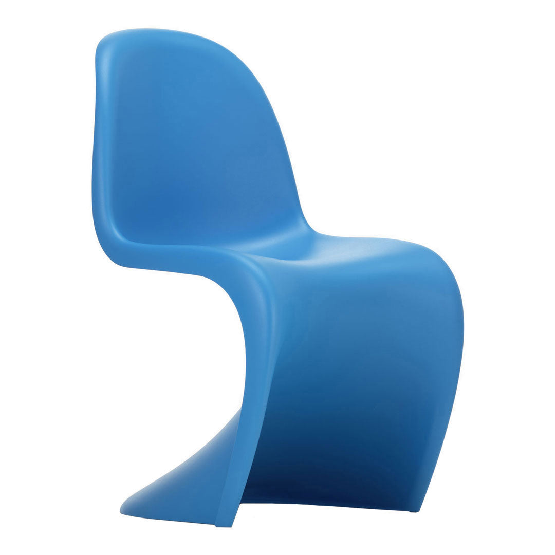 Chaise latérale en plastique emblématique avec design monobloc en porte-à-faux pour salle à manger ou extérieur