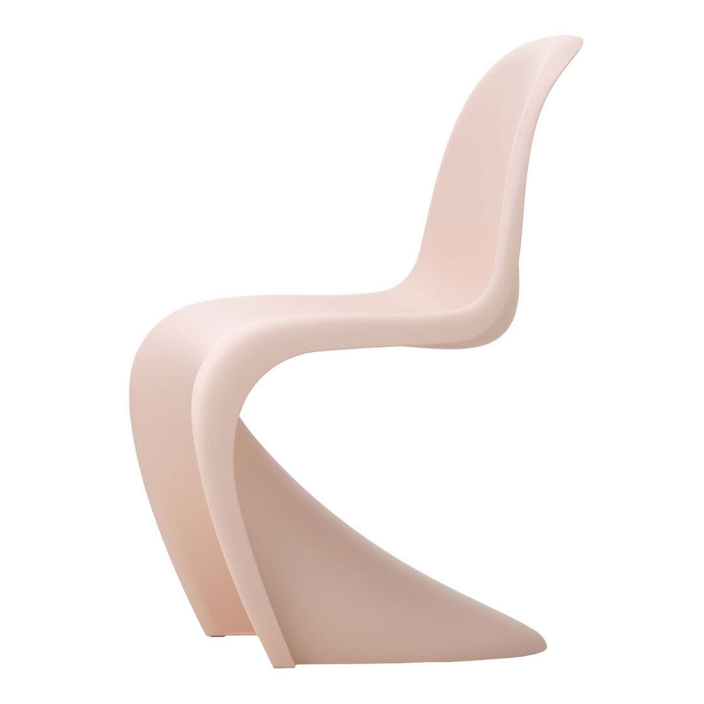 Chaise latérale en plastique emblématique avec design monobloc en porte-à-faux pour salle à manger ou extérieur