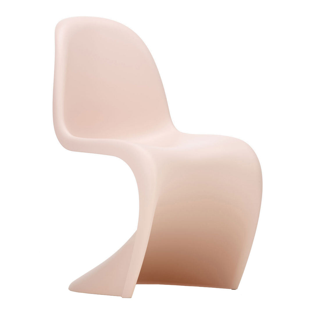 Chaise latérale en plastique emblématique avec design monobloc en porte-à-faux pour salle à manger ou extérieur