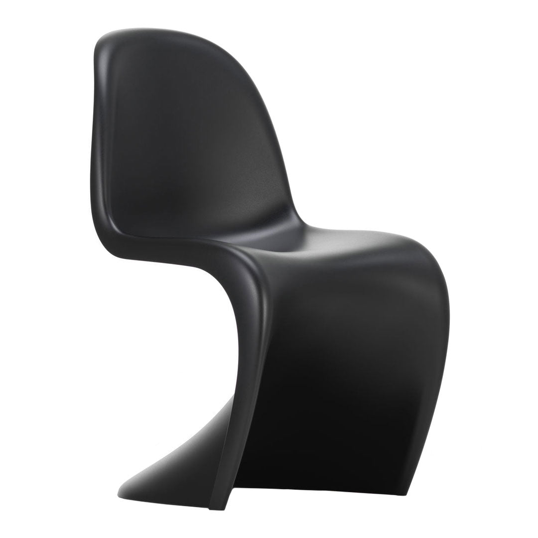 Chaise latérale en plastique emblématique avec design monobloc en porte-à-faux pour salle à manger ou extérieur