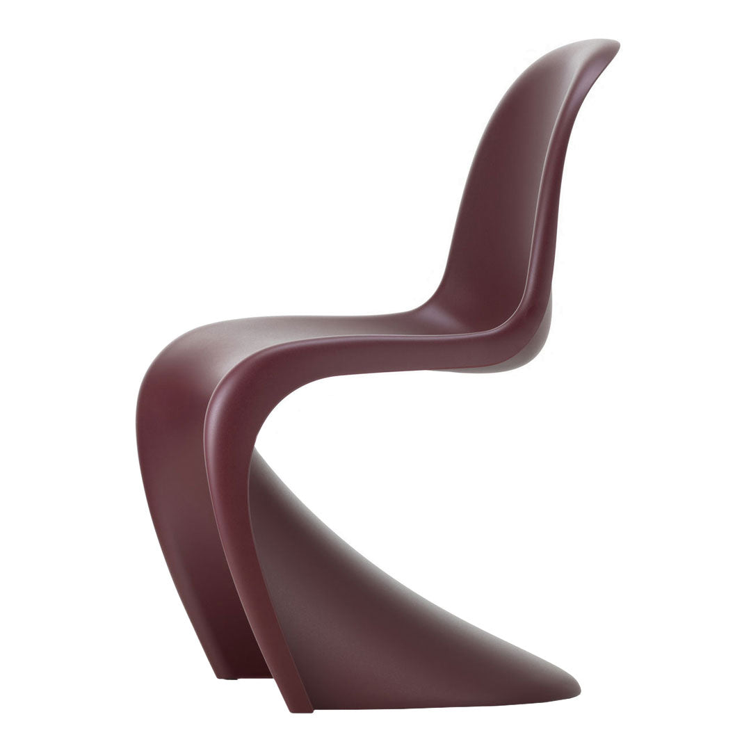 Chaise latérale en plastique emblématique avec design monobloc en porte-à-faux pour salle à manger ou extérieur