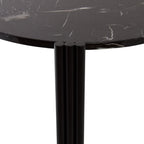 Table basse en marbre et travertin naturel avec ensemble empilable multi-pièces pour salon