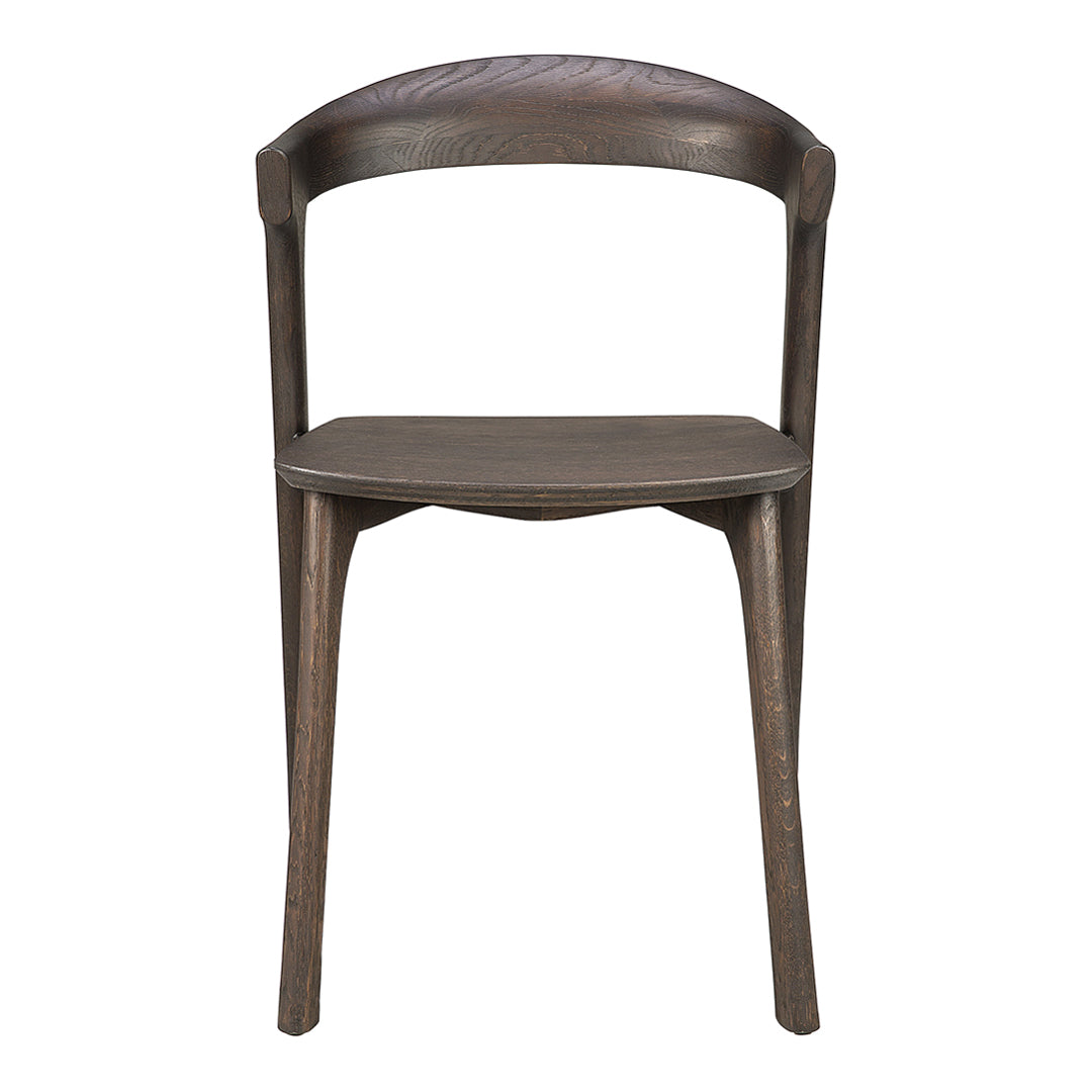 Chaise de salle à manger scandinave en chêne massif, aspect léger, avec coussin optionnel pour la salle à manger