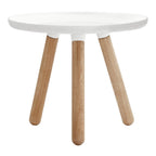 Table basse en bois minimaliste avec assemblage facile sans vis pour toute pièce