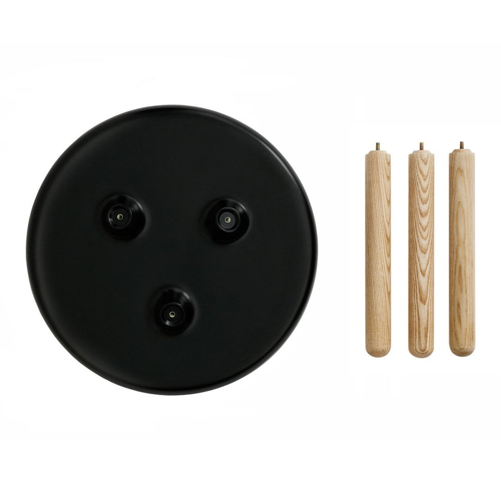 Table basse en bois minimaliste avec assemblage facile sans vis pour toute pièce