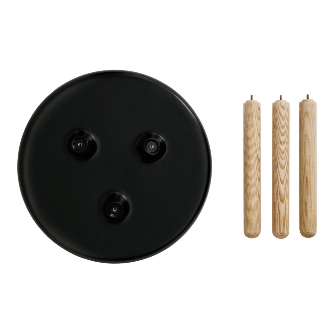 Table basse en bois minimaliste avec assemblage facile sans vis pour toute pièce