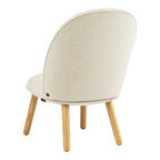 Fauteuil de salon moderne urbain en velours ou cuir avec assemblage à plat pour le salon