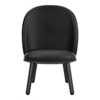 Fauteuil de salon moderne urbain en velours ou cuir avec assemblage à plat pour le salon