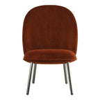 Fauteuil de salon moderne urbain en velours ou cuir avec assemblage à plat pour le salon