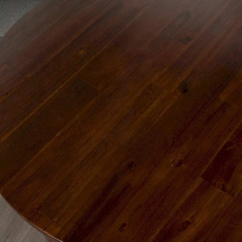Table d'appoint Tansy ronde en bois d'acacia