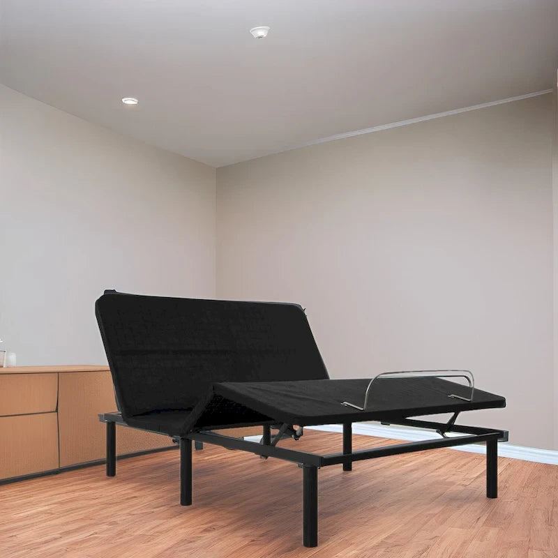 Deep Sleep Enabling Serenity – Sommier Réglable Complet avec Inclinaison Tête et Pieds – 7 Positions Réglables – Télécommande sans Fil