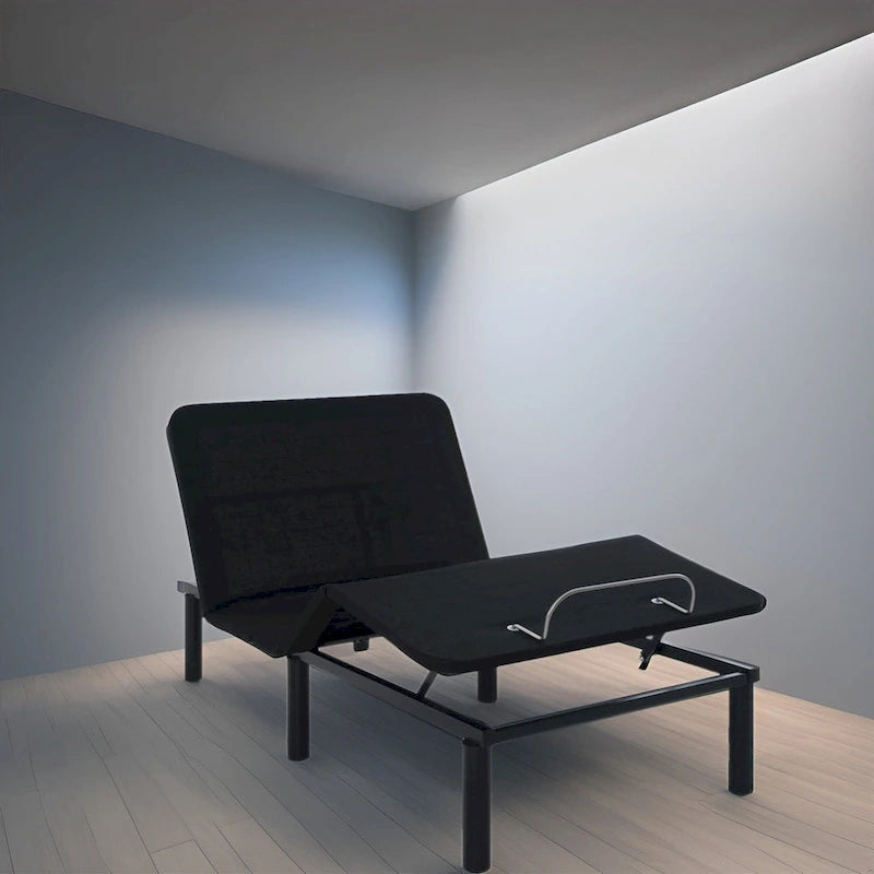 Deep Sleep Enabling Serenity – Sommier Réglable Complet avec Inclinaison Tête et Pieds – 7 Positions Réglables – Télécommande sans Fil
