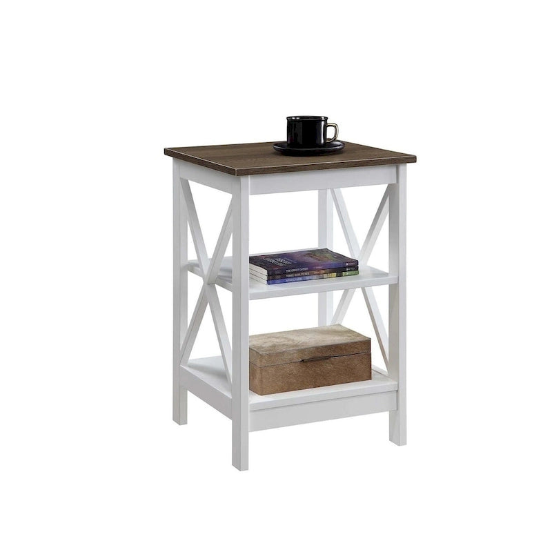 Table d'appoint Oxford avec étagères