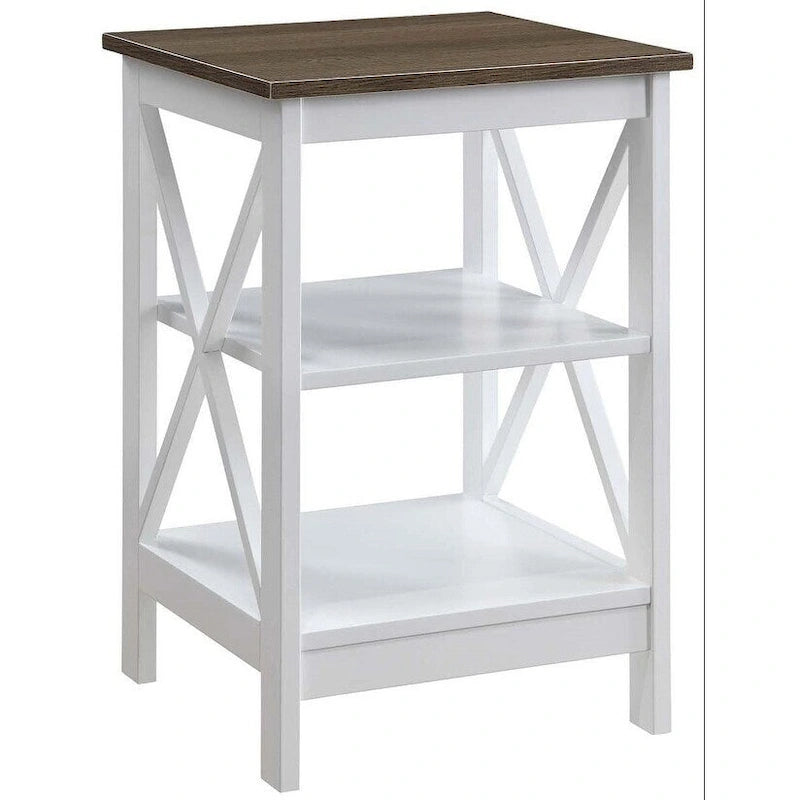 Table d'appoint Oxford avec étagères