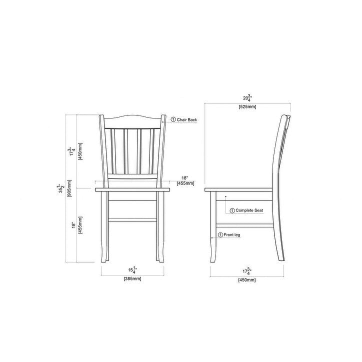 Chaises de salle à manger