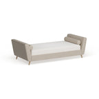 Lit de repos en tissu de lin