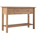 Console de table en bois 3 tiroirs Corona