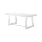 Table de salle à manger classique en bois massif - 72