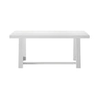 Table de salle à manger classique en bois massif - 72