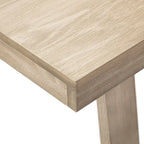 Table de salle à manger classique en bois massif - 72