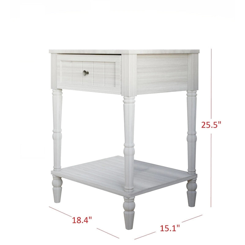 Lit capitonné avec 2 tables de chevet