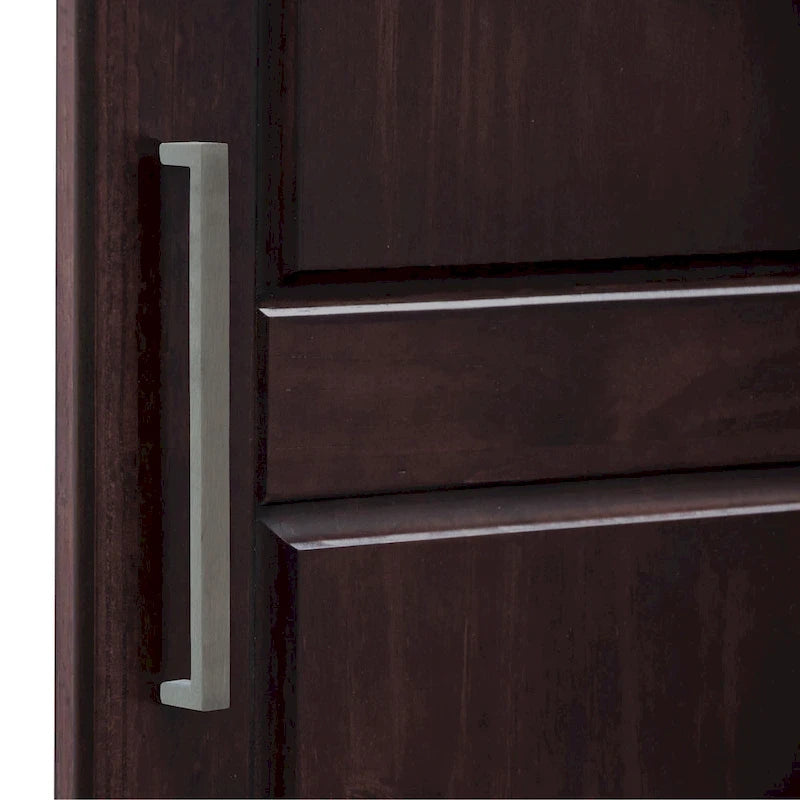 Armoire à vêtements avec portes en bois massif ou portes miroir