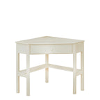 Bureau d'angle informatique Lincoln en bois massif/MDF