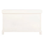 Banc coffre de rangement tissé marron - 33.5 x 16.1 x 19.9 - 34Lx16Px20H