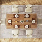 Table de salle à manger de cuisine de 160 cm de long pour salle à manger