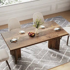 Table de salle à manger de cuisine de 160 cm de long pour salle à manger