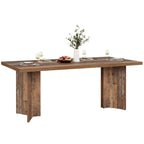 Table de salle à manger de cuisine de 160 cm de long pour salle à manger