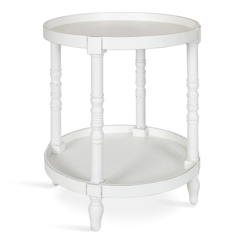 Table d'appoint ronde en bois Bellport