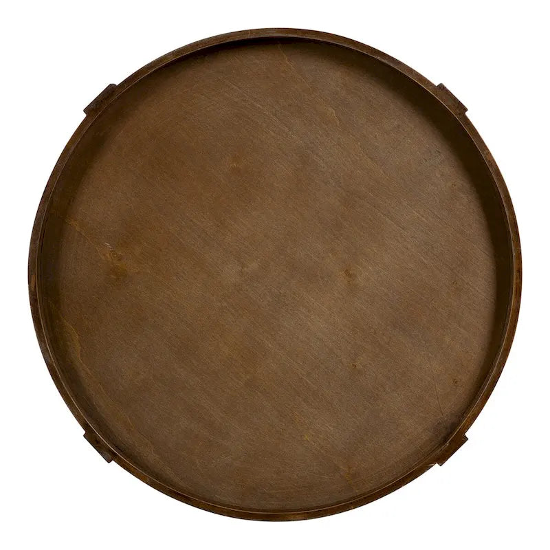 Table d'appoint ronde en bois Bellport