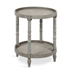 Table d'appoint ronde en bois Bellport