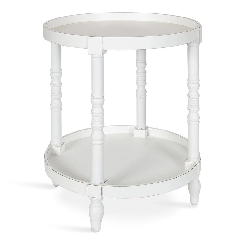 Table d'appoint ronde en bois Bellport