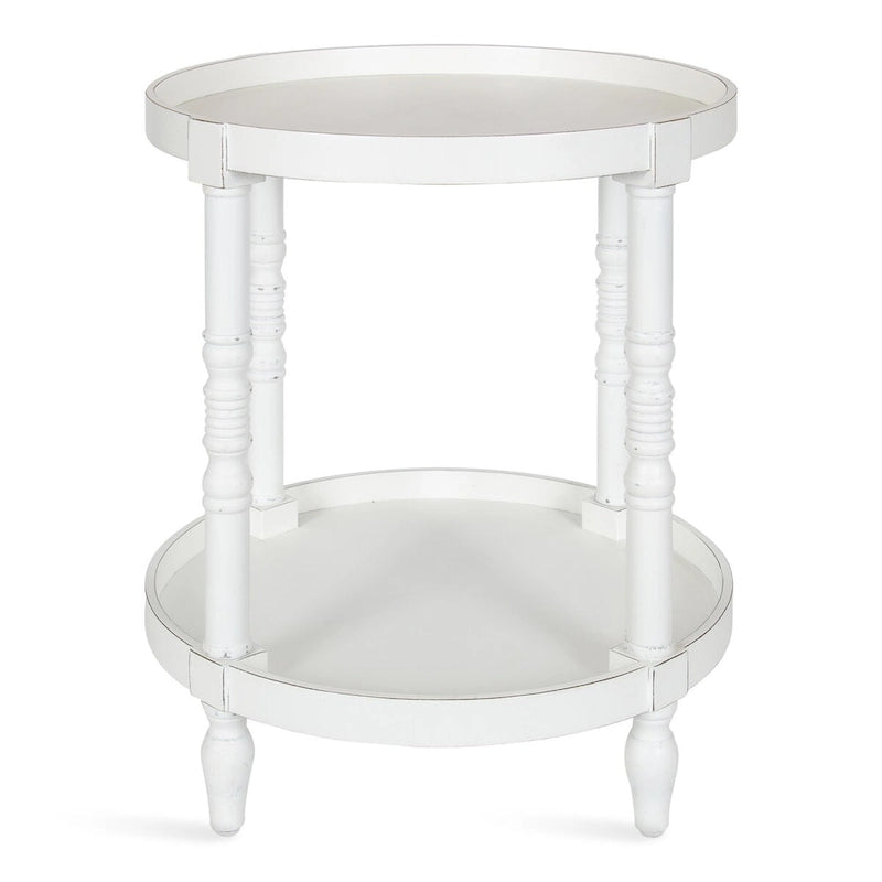 Table d'appoint ronde en bois Bellport