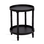 Table d'appoint ronde en bois Bellport