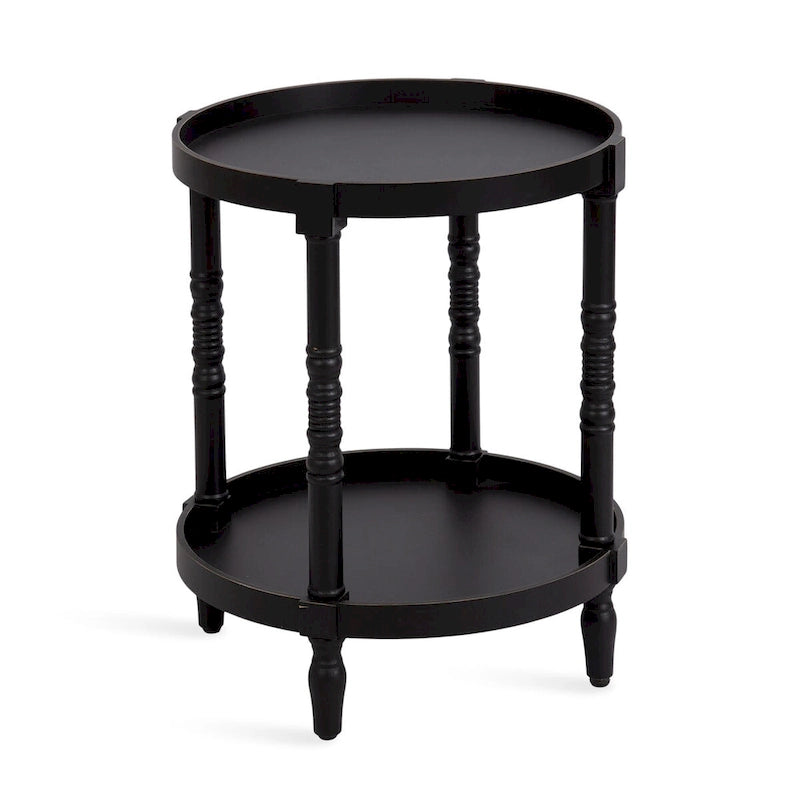 Table d'appoint ronde en bois Bellport