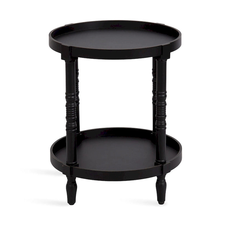 Table d'appoint ronde en bois Bellport