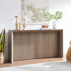 Console rectangulaire de 56 po de largeur - 55,75 po de largeur
