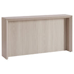 Console rectangulaire de 56 po de largeur - 55,75 po de largeur
