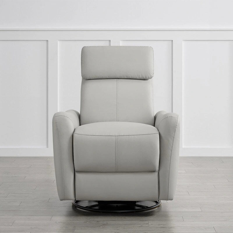 Fauteuil d'allaitement inclinable, pivotant et berçant à commande électrique