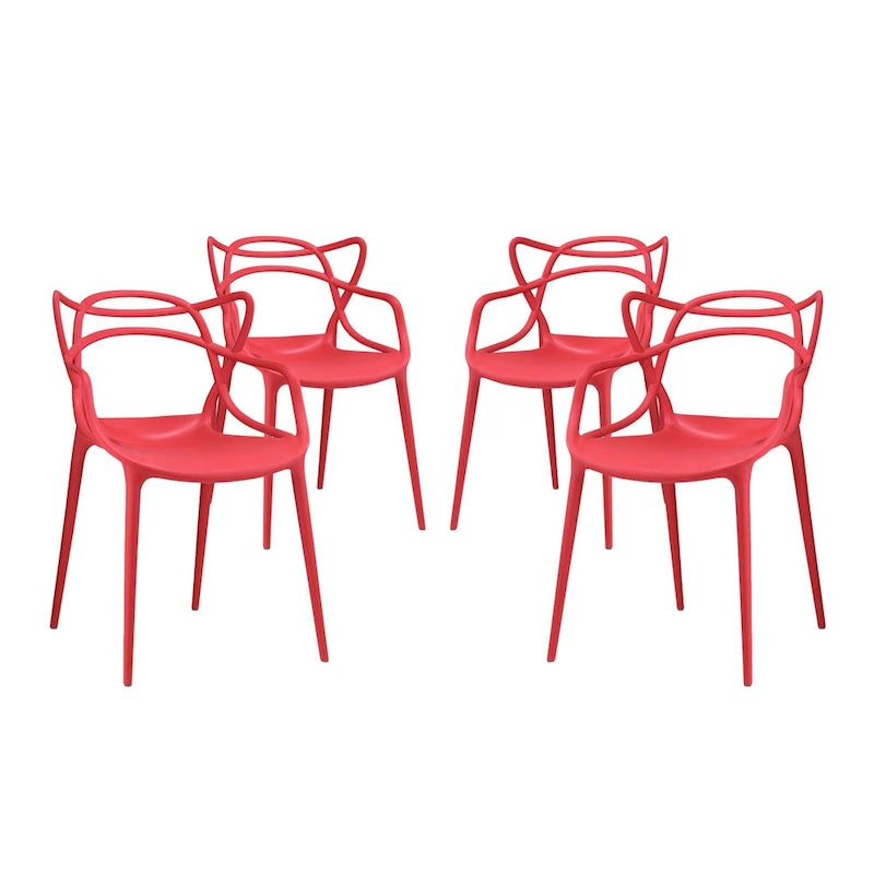 Chaise empilable en plastique