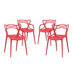 Chaise empilable en plastique