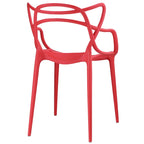 Chaise empilable en plastique