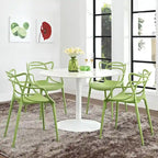 Chaise empilable en plastique